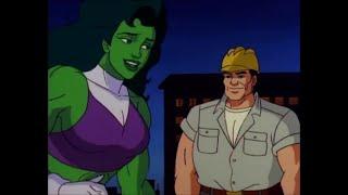 Female Muscle clip 119 - The Incredible Hulk