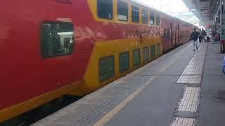 12931 MUMBAI AHMEDABAD DOUBLE DECKER EXPRESS SKIPPING VIRAR WESTERN RAILWAYS
