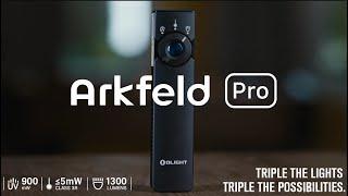 Olight Arkfeld Pro The 3-in-1 Flashlight for Every Moment