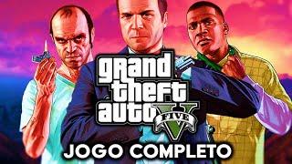 GRAND THEFT AUTO GTA 5 - Jogo completo  Gameplay Longplay do início ao fim  PS5 