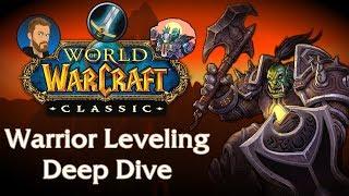 Classic WoW Warrior Leveling Deep Dive w Atacas