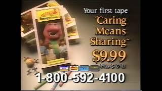 Time Life Video Barney & Friends VHS Releases Ad 1992