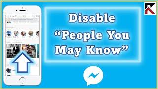 Turn Off People You May Know Facebook Messenger  Disable Suggested