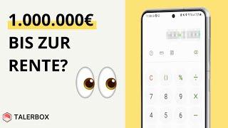 So viel musst du monatlich anlegen um in der Rente Millionär zu sein - inkl. Excel-Tabelle