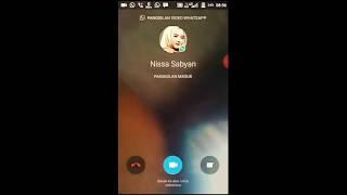 video call nissa sabyan
