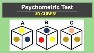 Psychometric Tests 3D CUBES