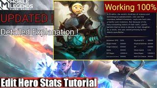 How to edit Hero Stats  Using Gameguardian  Best way