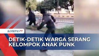 Dinilai Meresahkan Warga Situbondo Usir Kelompok Anak Punk saat Sedang Bersantai di Taman Kota