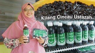 Bagaimana Air & Jeli CINCAU Dibuat?  Kilang Cincau Aywah Mersing