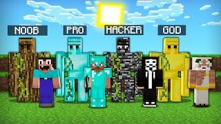 GOLEM MINECRAFT NOOB vs PRO vs HACKER vs GOD BATTLE challenge 100% trolling