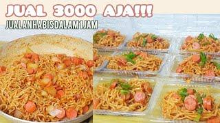 CICILAN LANGSUNG LUNASJUAL 3000 AJA HABIS DALAM 1 JAM  IDE JUALAN MIE GORENG KEKINIAN