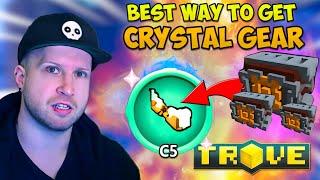 NEW BEST WAY TO GET GEAR IN TROVE Crystal or otherwise  Trove Gearcrafter Vault Guide 2024