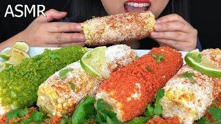 ASMR SPICY TAKIS Corn ELOTES  ️WARNING️ EXTRA Juicy Eating Sounds  No Talking ASMR Phan