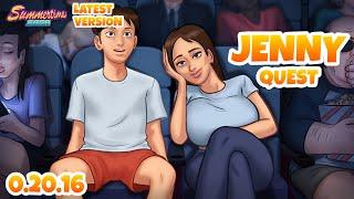 Jenny Complete Quest Full Walkthrough - Summertime Saga 0.20.16 Latest Version