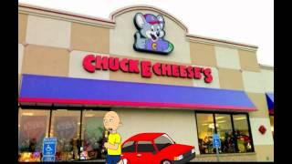 Caillou Steals His Dads CarGrounded