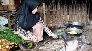 Munggahan. Ngaliwet Bareng Pasangan Muda Mudi Yg Tinggal Di Tengah Hutan Jengkol Sambel Dadakan.