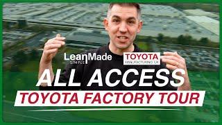 How TOYOTA builds a car in 88 SECONDS  Toyota Lean Factory Tour