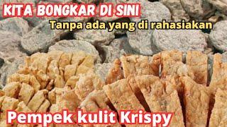 BONGKAR DI SINI‼️YANG LAGI VIRAL KRISPY NYA BIKIN NAGIH RESEP PEMPEK KULIT KRISPY @junaibae