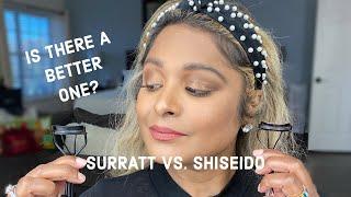 SURRATT RELEVEE LASH CURLER & SHISEIDO LASH CURLER REVIEW DEMO & COMPARISON