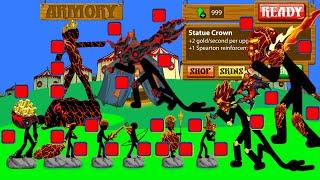 Insane UNLOCKS in Stick War Legacy ALL Bosses & Lava Army