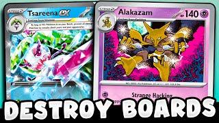 DESTROY Your Opponents Bench with Alakazam & Tsareena ex