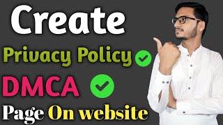 How To Create Privacy Policy Page For Affiliate Website