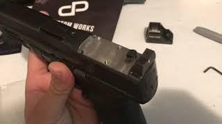 DP Custom Works Red Dot Slide Cut