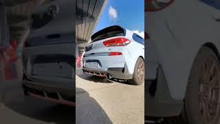 i30N Rolling Up Pitlane At Phillip Island Gran-Prix Circuit