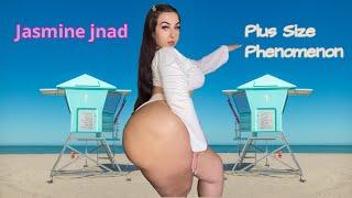 Jasmine Jnad - Syrian-American Curvy Plus Size Model  Bio