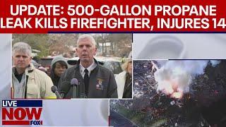 Update Virginia home explosion 500-gallon propane leak causes massive explosion  LiveNOW from FOX