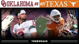 The Game Caleb Williams Became a STAR #6 Oklahoma vs. #21 Texas 2021 October 9
