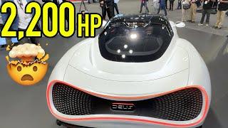 Fastest Electric Car In the World? 2200 HP Deus Vayanne