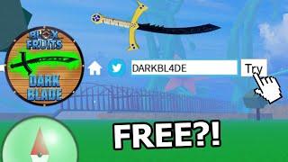 LETSGO Free Dark Blade Code actually works.. o  ROBLOX Blox Fruits Codes 