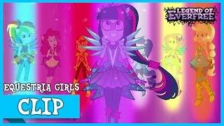 The Mane 7 Defeat Gloriosa  MLP Equestria Girls  Legend of Everfree HD