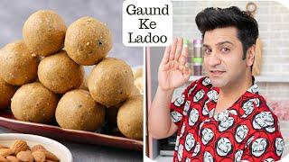 गोंद के लडू  Healthy Dry Fruits Laddu  Aata Pinni  Kunal Kapur Winter Special Ladoo Recipe