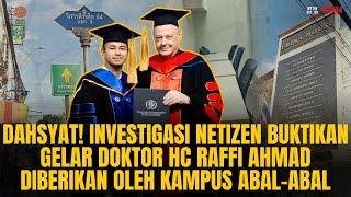 THE POWER OF NETIZEN KAMPUS ABAL-ABAL YANG BERI GELAR DOKTOR HC RAFFI DIKOREK HABIS  OTR Eps. 747