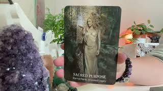 You’re a powerful high priestess with ties to ancient Egypt & Ma’at…you’re here to awaken people