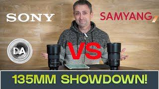 135mm Showdown  Samyang vs Sony G Master   Which One to Buy?