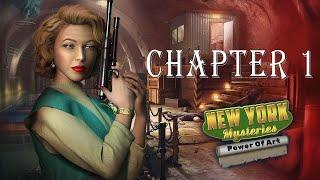 New York Mysteries 5 Power of Art - Chapter 1 - Full Walkthrough @ElenaBionGames