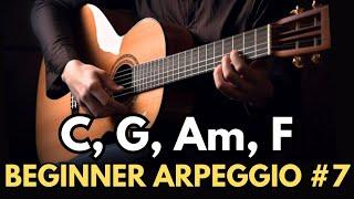 Try this beginner fingerstyle arpeggio Free PDF Link In Description