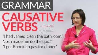 Who is in charge? - Causative Verbs in English