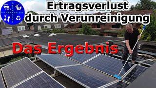 Verlieren Photovoltaik Module durch Verunreinigungen an Leistung?