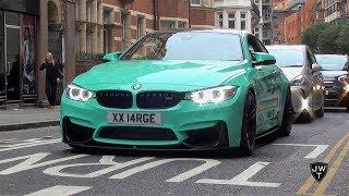 Supercars in London Part 34 - Turqoise M4 MC Stradale DBS & More