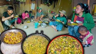 Amazing and Delicious Corn Soup recipe in rural nepal Village  village style Healthy Corn recipe