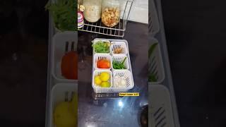 Fridge Storage Containers Plastic Capacity 1000 ML Fridge Box  Food Storage Container-6 PART