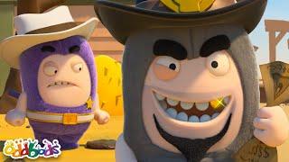 Cowboy Jeff   1 HOUR   Oddbods Full Episode Compilation  Funny Cartoons for Kids