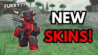 RANKING EVERY NEW SKIN  SHOWCASE + REVIEW - Tower Defense Simulator UPDATE