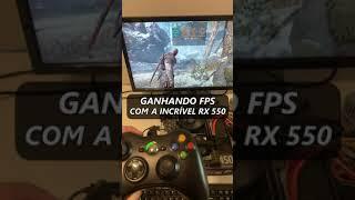 Ganhe FPS com a Incrível RX 550 Episódio 2 #Shorts