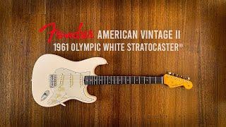 Fender American Vintage II 1961 Olympic White Stratocaster