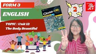 #English #Form 3 ENGLISH LANGUAGE - Form 3 Unit 12  The Body Beautiful Part 2